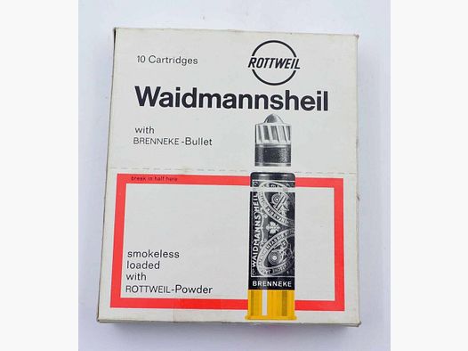 Rottweil projectiles à balle ronde