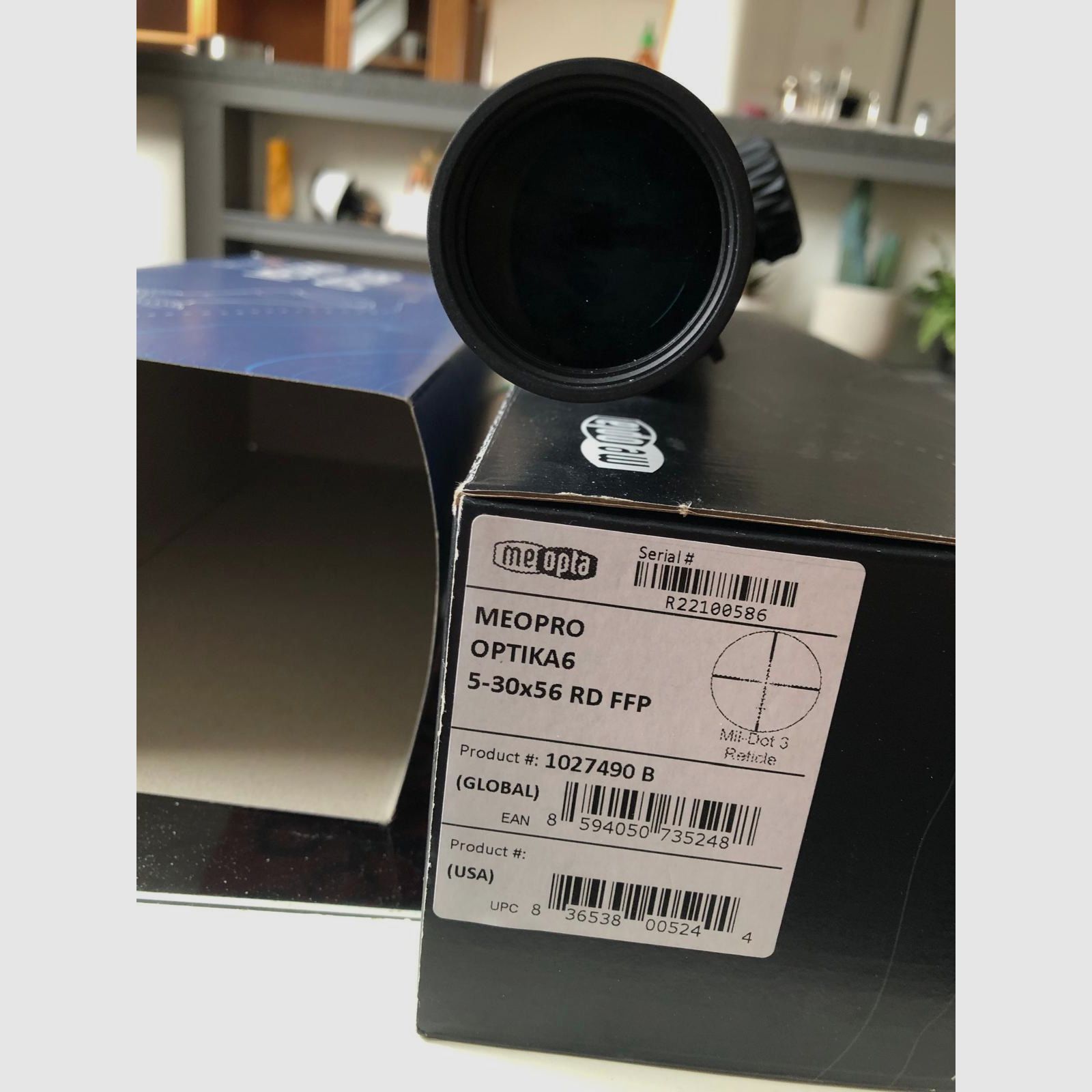 Meopta Zielfernrohr MeoPro R6 5-30x56 FFP RD