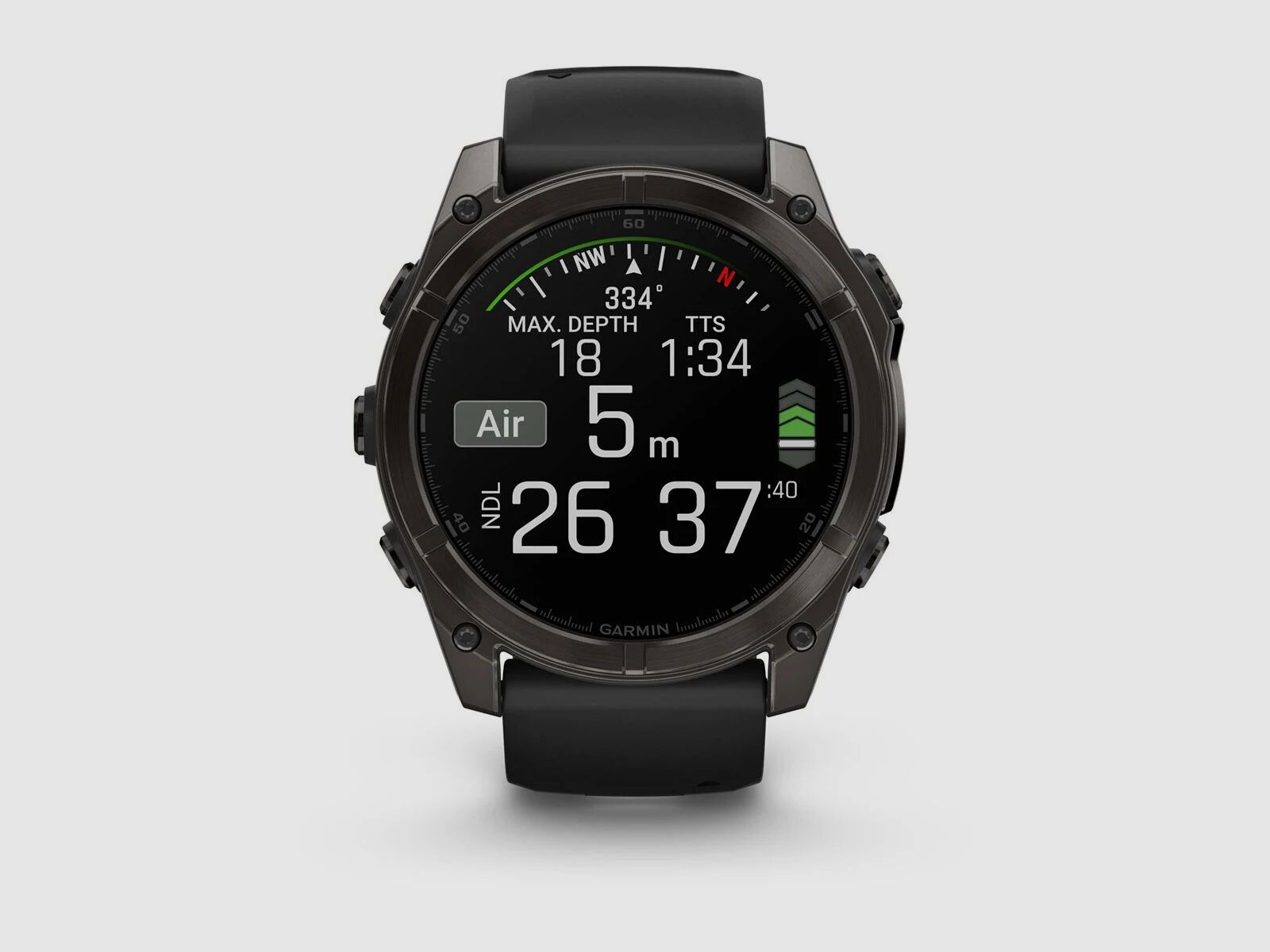 Garmin Fenix 8 51mm Amoled Zafiro Titan - Reloj deportivo