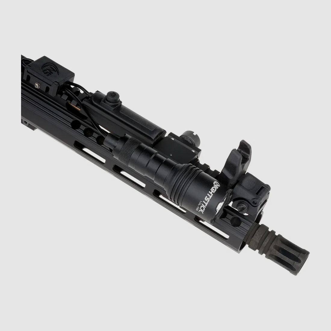 LGL-150 Compacte lampenset voor lang vuurwapen 450 lumen (zwart) Nightstick, afbeelding 3 van 7