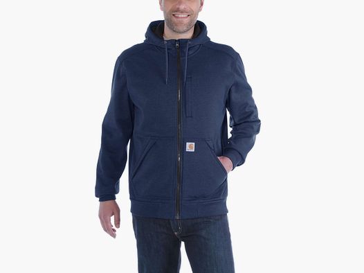 Carhartt Wind Fighter Zip Hoodie Uomini Navy XXL