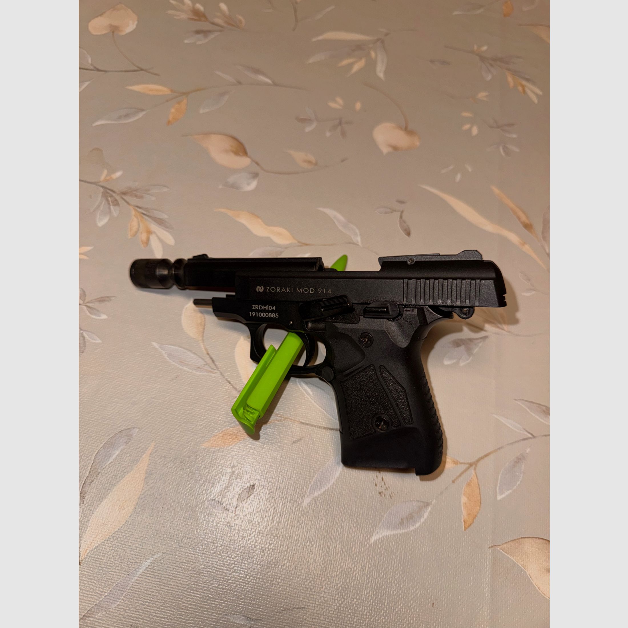 Zoraki MOD. 914 cal.9mm PAK Schreckschuss Platzpatrone , Bild 9 von 12