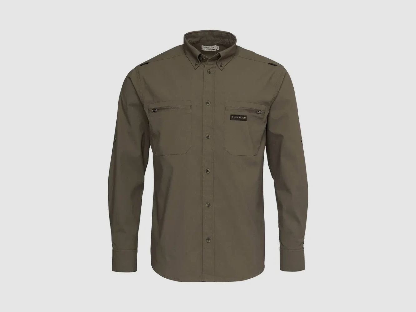 Chevalier Drift Shooting Fit Shirt Mężczyźni Tarmac Zielony