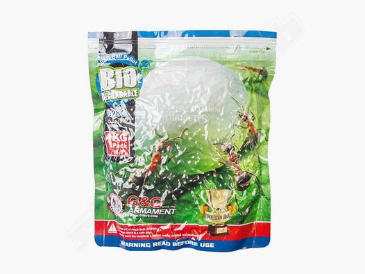 G&G Armament G&G Bio BBs 0.28g Precision 3571 Shots 6mm 1kg Bag