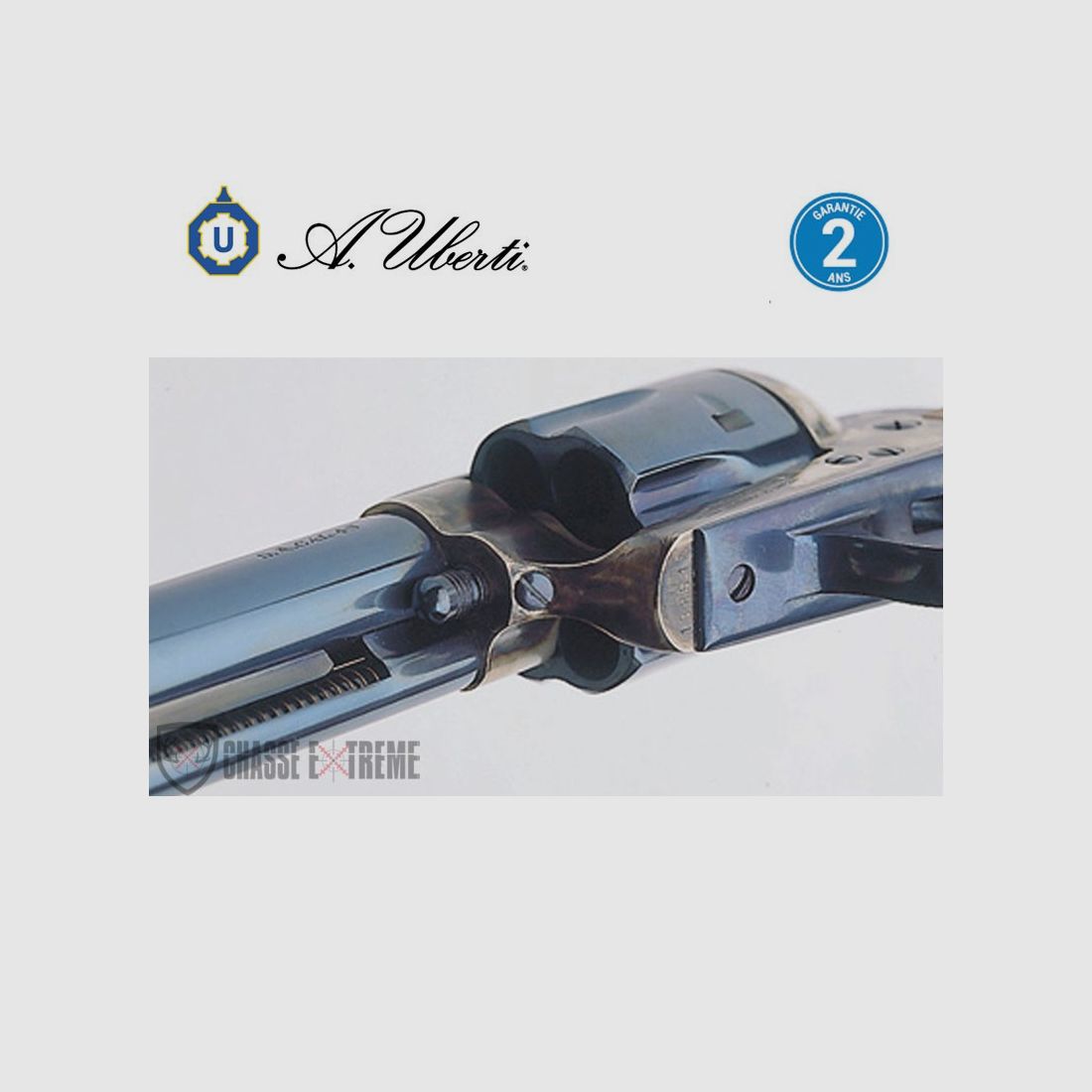 Revolver UBERTI 1873 Cattleman Old Model Acciaio Cal. 44/40 5.1/2", immagine 2 di 2