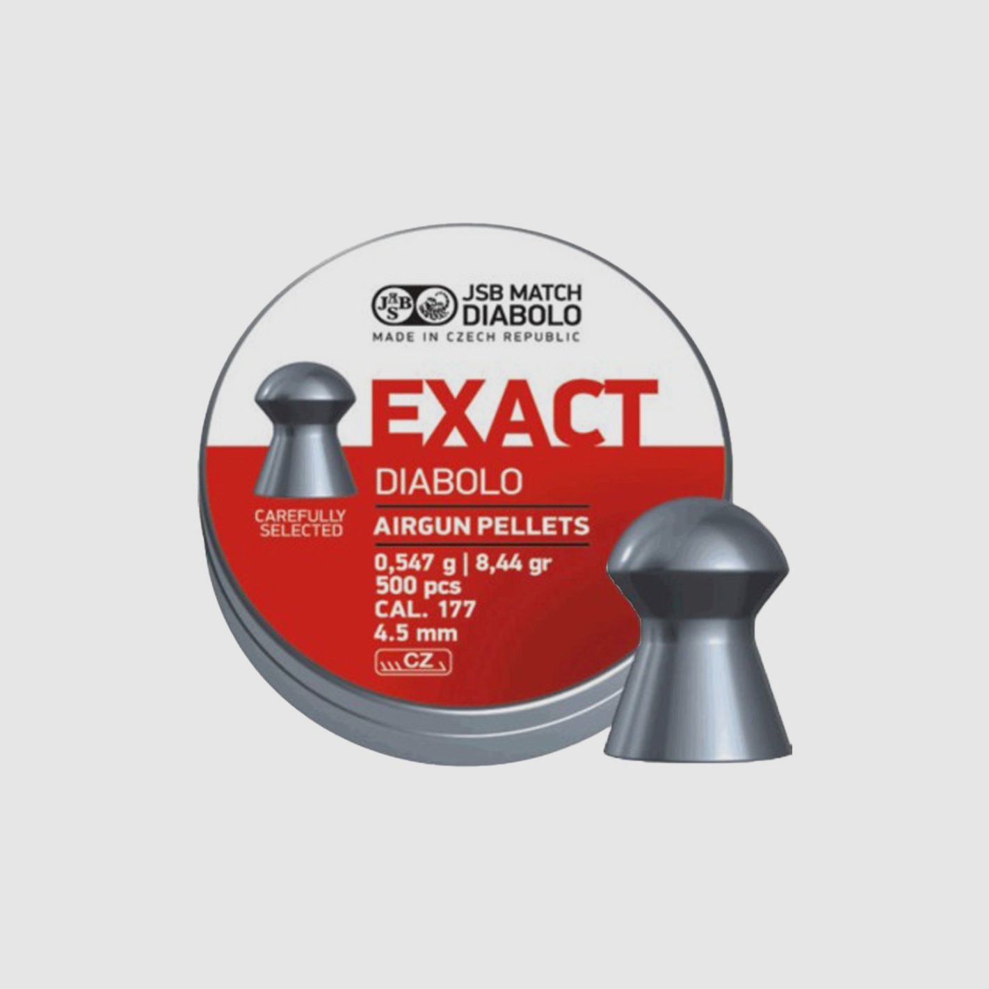 Geschosse Kal. 4,50 JSB Exact Diabolo 500 Stk 0,547 g