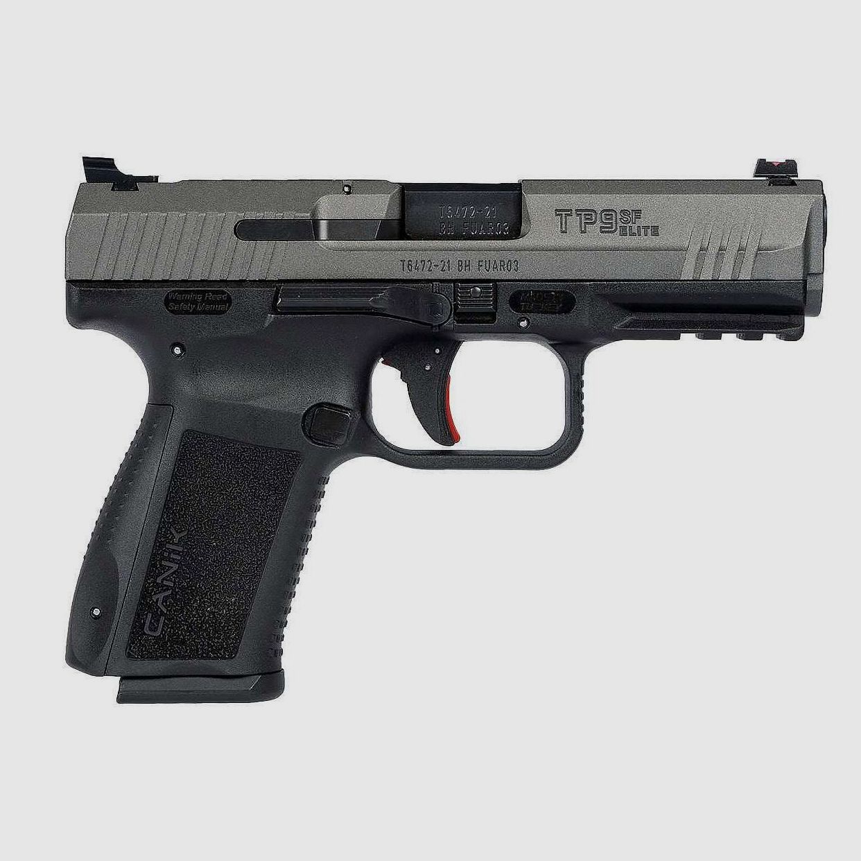 Canik TP9 SF Elite Tungsten 9mmLuger Pistol