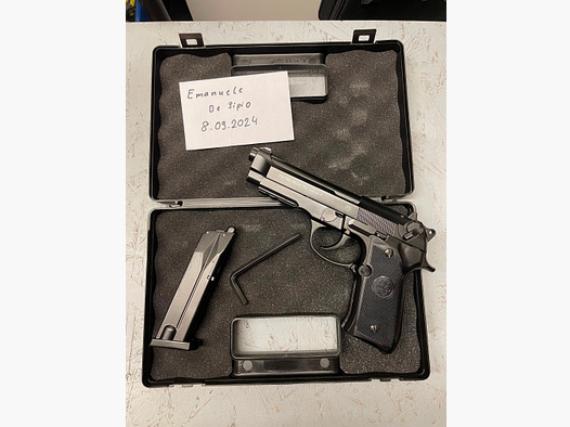 Beretta 92A1 4,5 mm steel bb 