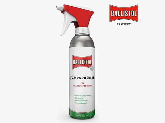 Ballistol Pumpsprüher (leer), 650ml Fassungsvermögen
