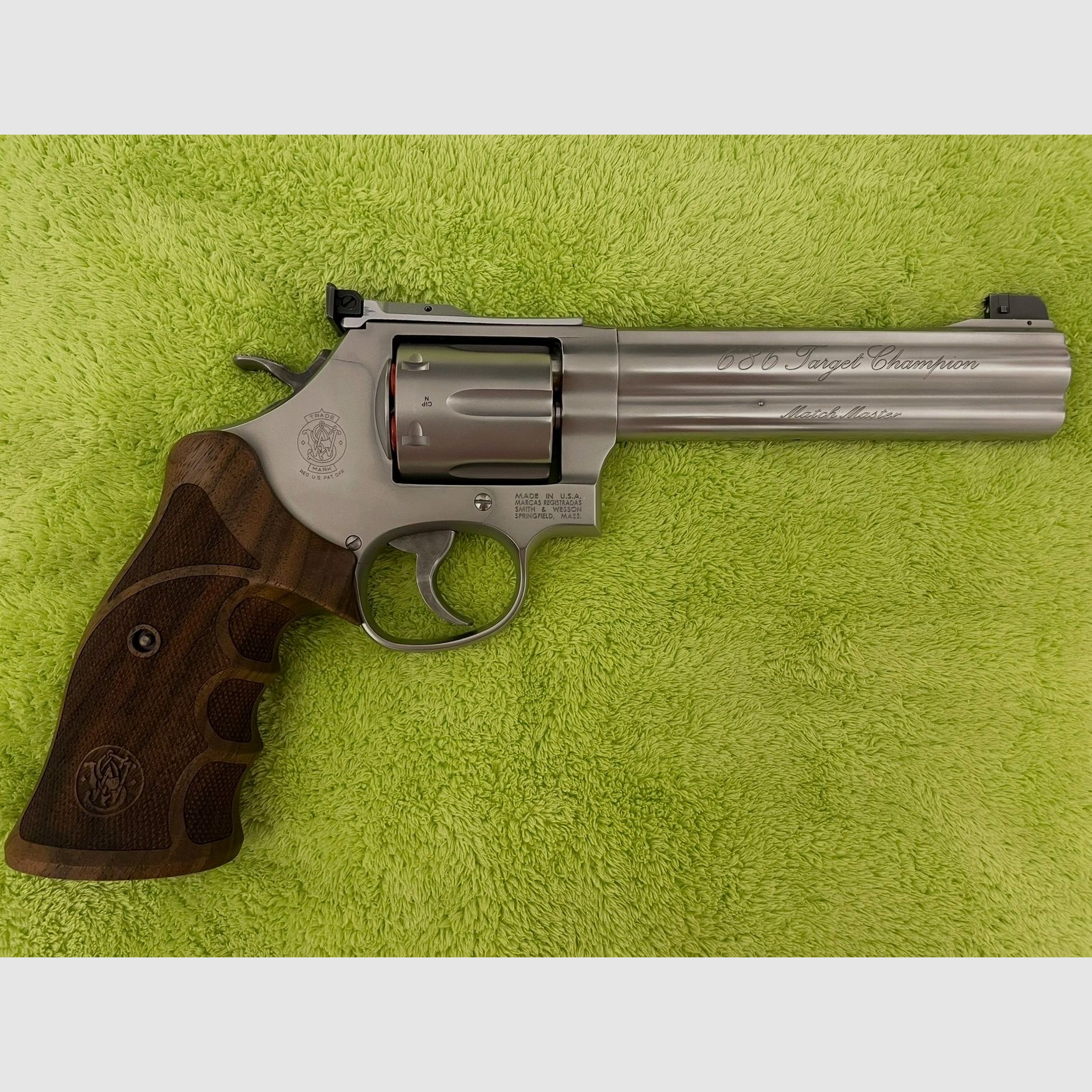 S&W 686 TC Match Revolver – Topstaat