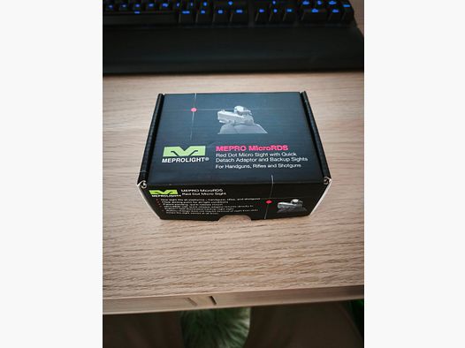 Meprolight MicroRDS red dot sight for CZ Shadow