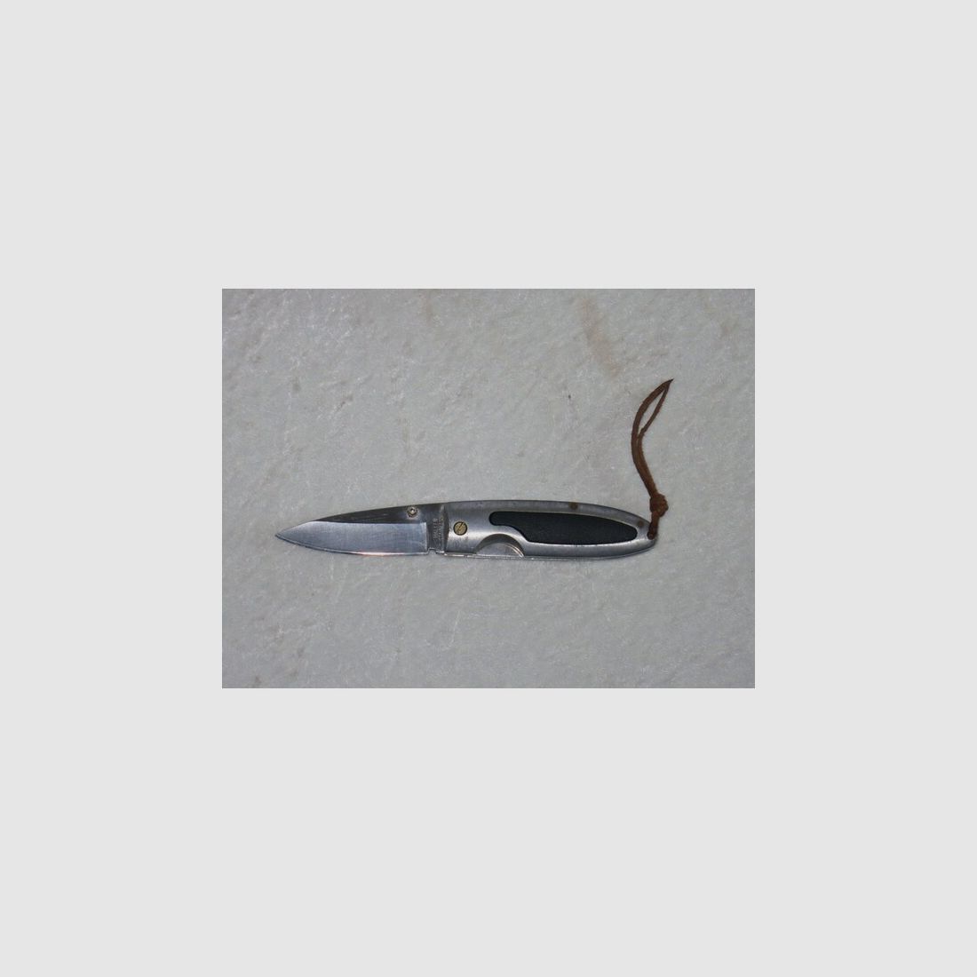 Haller Taschenmesser mit Aluminium Griffschalen, Großvater Messer, Top Zustand