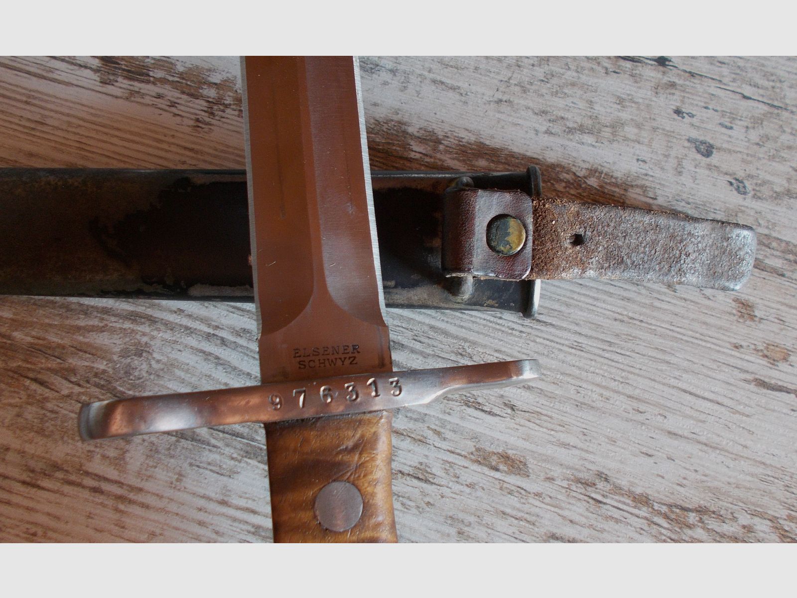 Szwajcarski bagnet M1918 ELSENER SCHWYZ