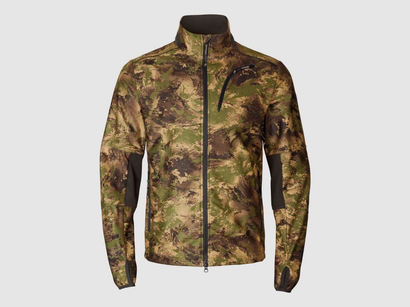 Fleece-Jacke Jagd Deer Stalker camo WSP Harkila, Bild 7 von 8