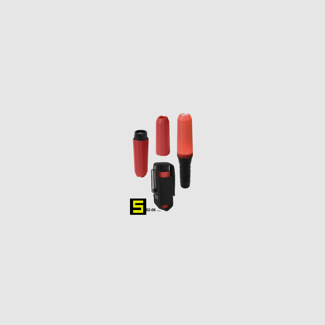 Flashlight with Signal Cone