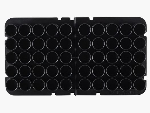 MTM Base Empilable pour 50 Cartouches de Fusil ST-12-40 noire .12