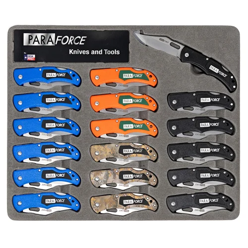 Messerset 801LBKS Accusharp Paraforce Lock Back (18 Stück)