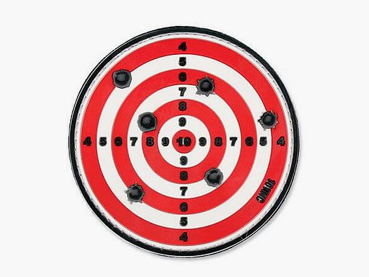 101Inc. 3D Klettpatch Target, Rot
