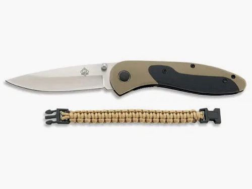 PUMA TEC One-Hand Knife with Paracord Bracelet