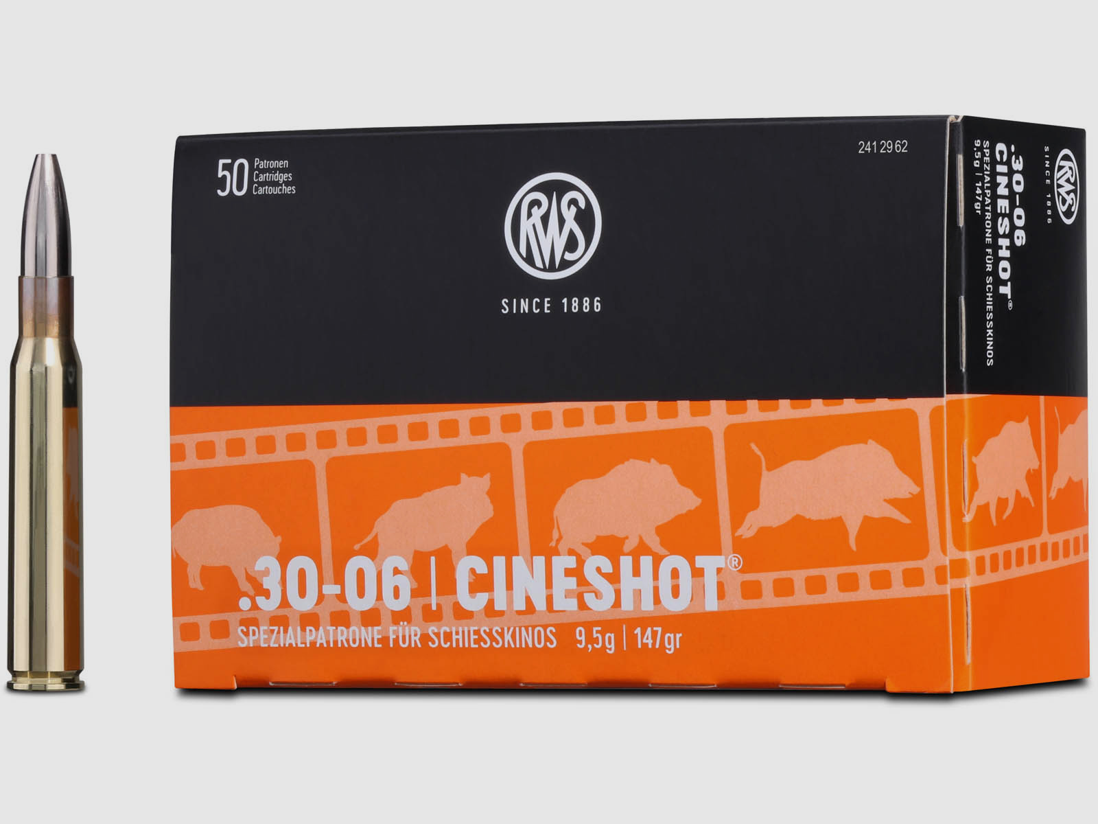 RWS .30-06Spring Cineshot 9,5g - 147gr  50er Pck.