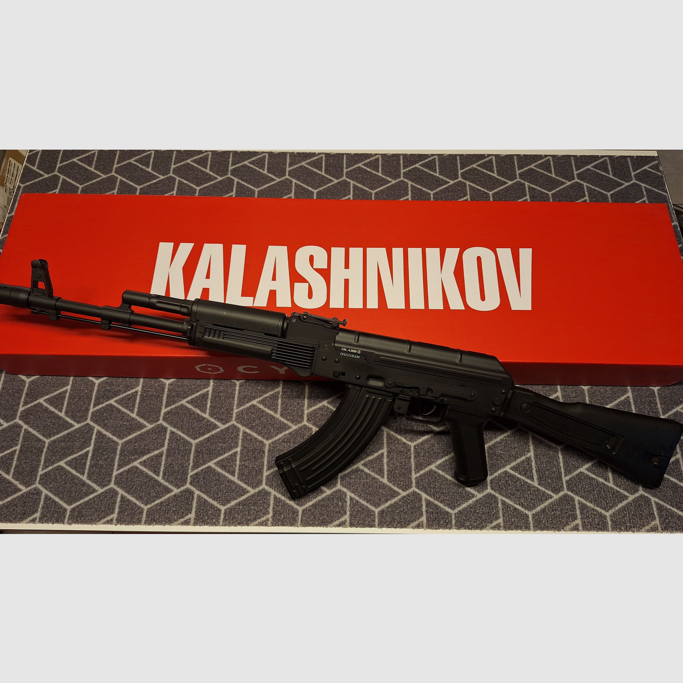 Kalashnikov AK101 G.S.G. Co2-Rifle de aire 4,5 mm-NUEVO!
