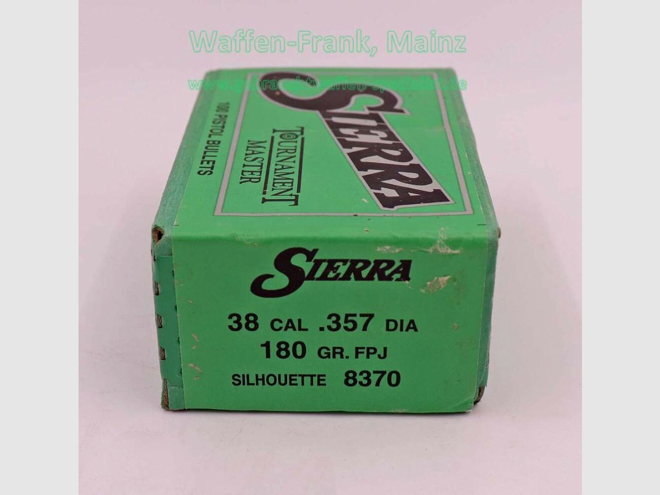 Sierra Bullets, Santa Fe FFW projectiles .38 (.357)