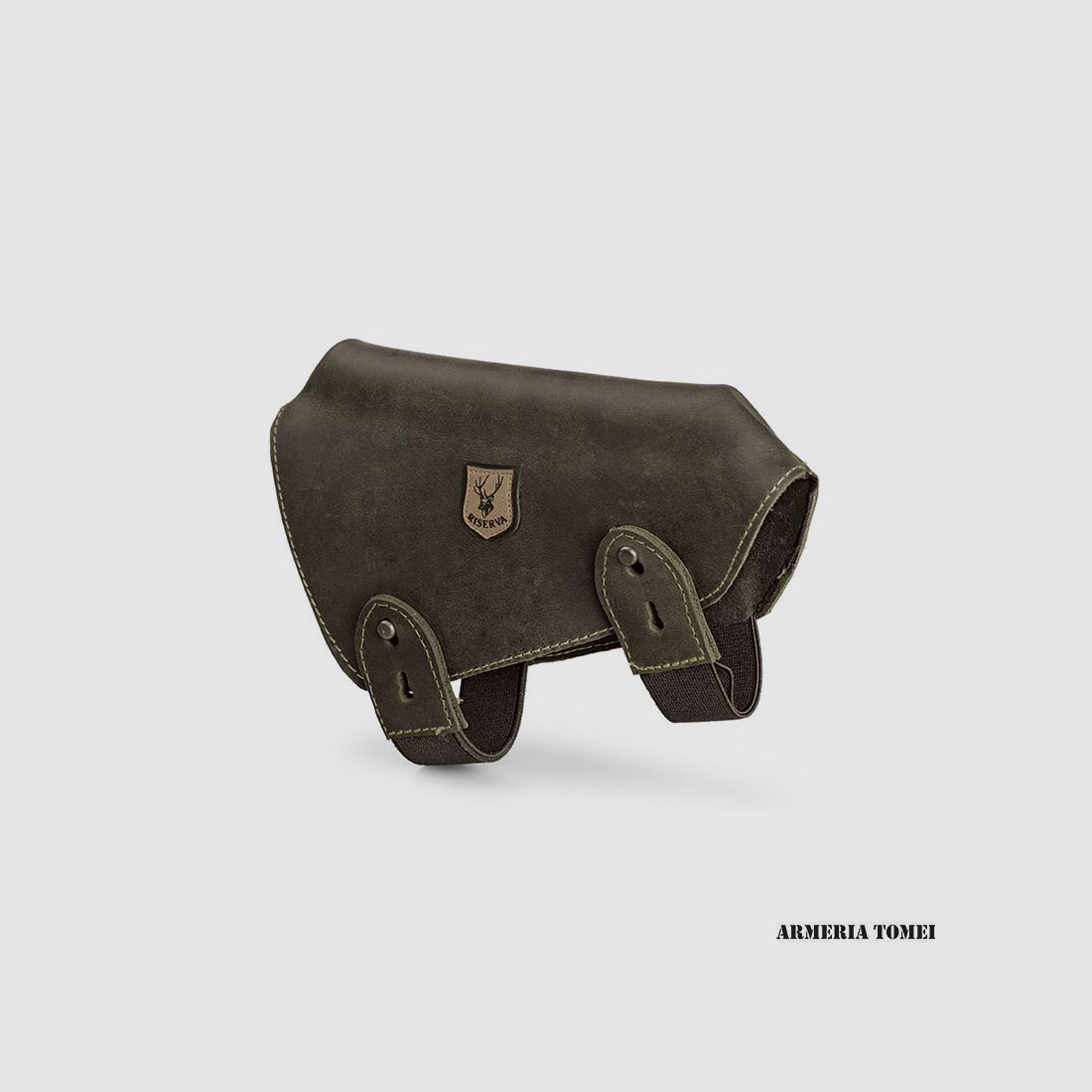 RISERVA – OPTICAL ALIGNER FOR RIFLE STOCK IN LEATHER
