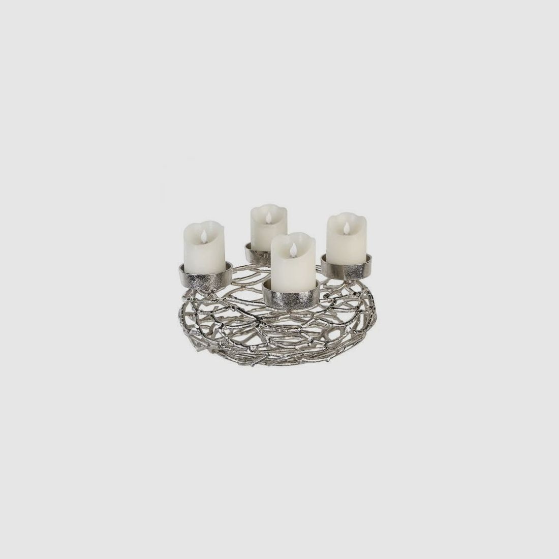 Gilde Advent Candle Holder Twigs Ø 37 cm Height 15 cm