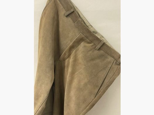 Meindl Hamptons leather trousers in Inka