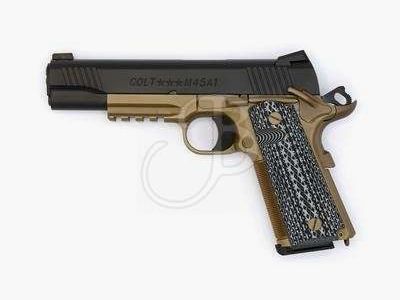 Colt Pistole Custom CQB 5" FDE Kal.45 ACP