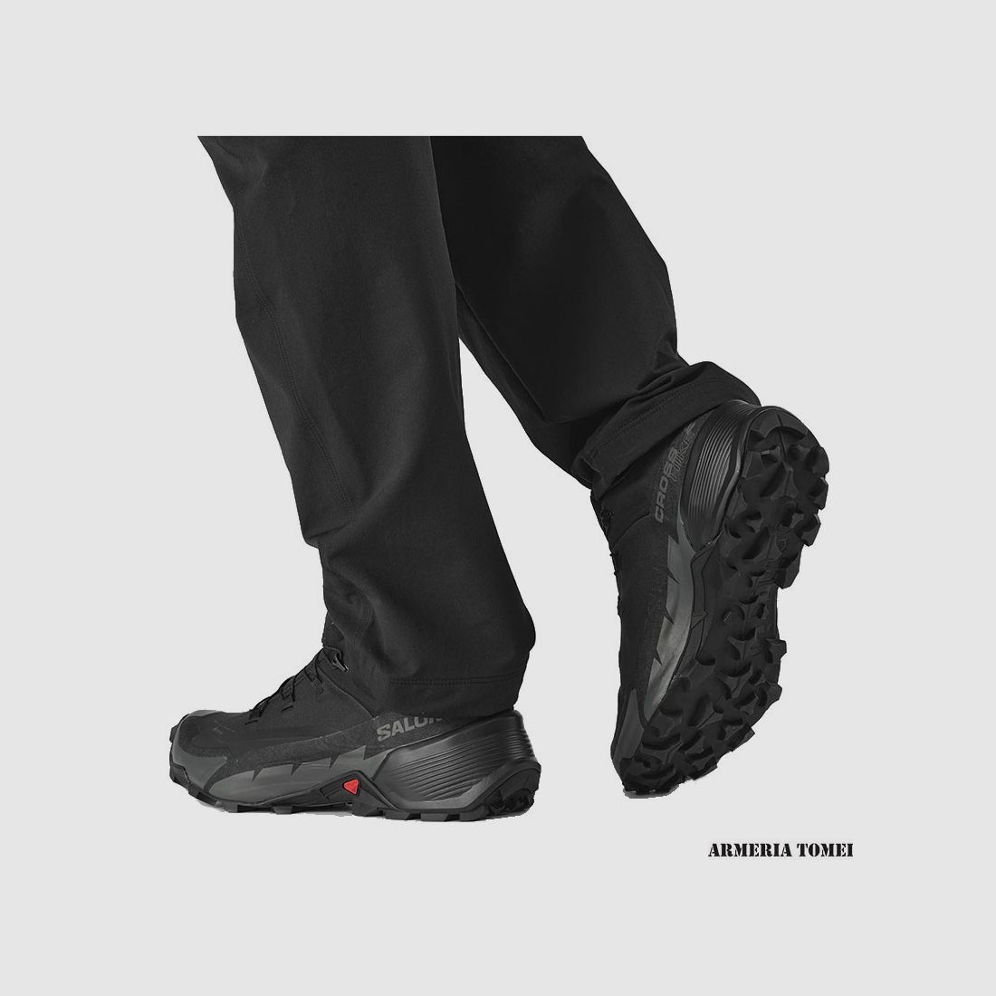 SALOMON – MEN – CROSS HIKE 2 GTX Black / Black / Magnet, image 7 of 7