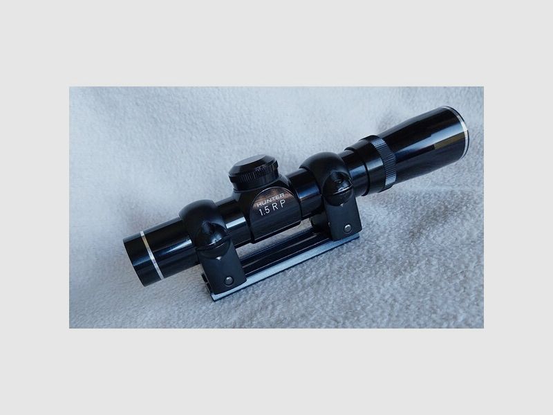 Hunter by Frankonia Zielfernrohr 1.5 für Kurzwaffen picatinny montageringe