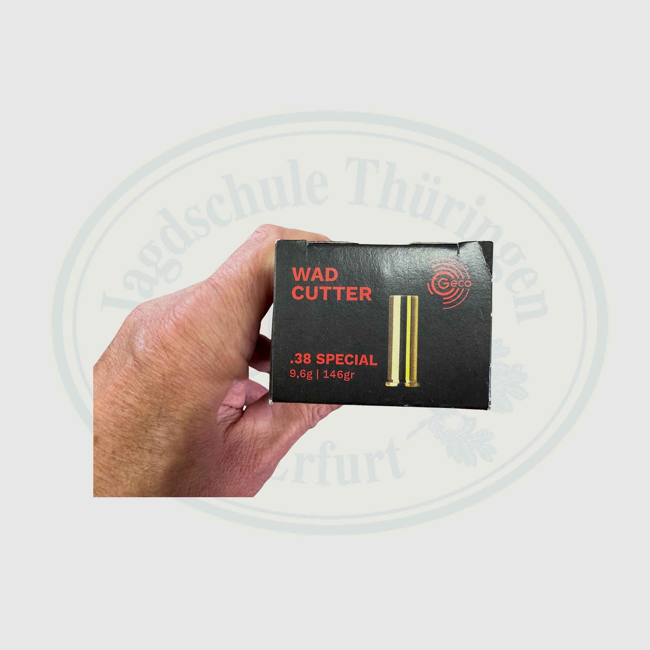 GECO WAD CUTTER .38 Espec. 9,6g /146 gr