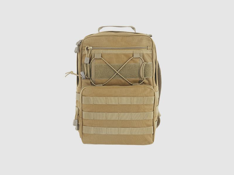 Multi-Purpose Backpack V3 Chest Rig / Plate Carrier MOLLE - Tan [8FIELDS]