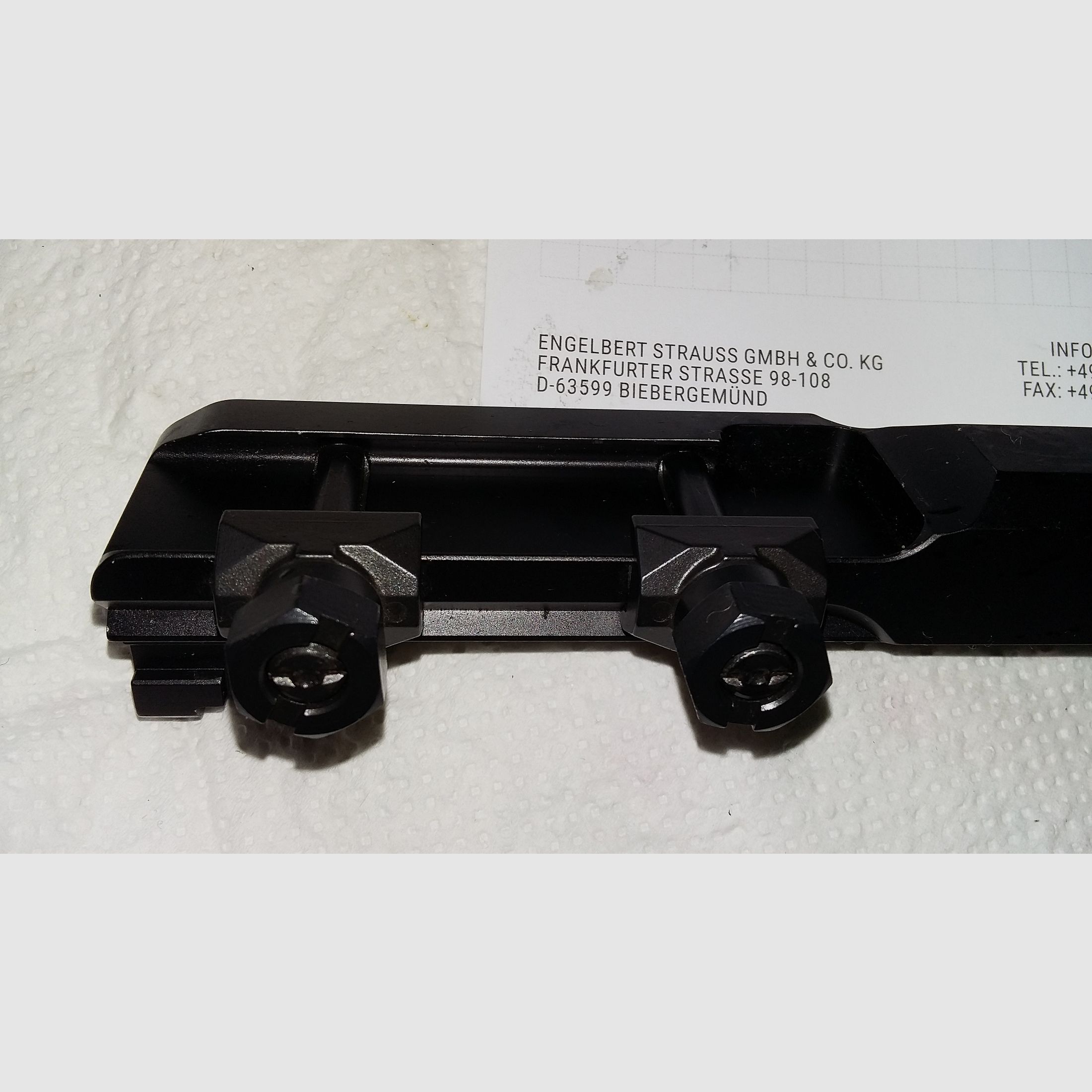 Geissele SSBM Super stabby bayonet mount schwarz aus 7075 T6 Aluminium 