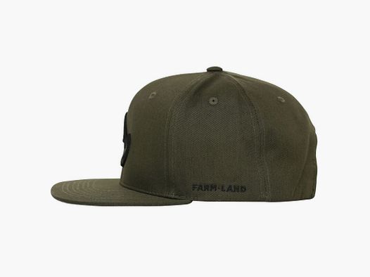 Farm-Land Snapback Cap 6-Panel Olive