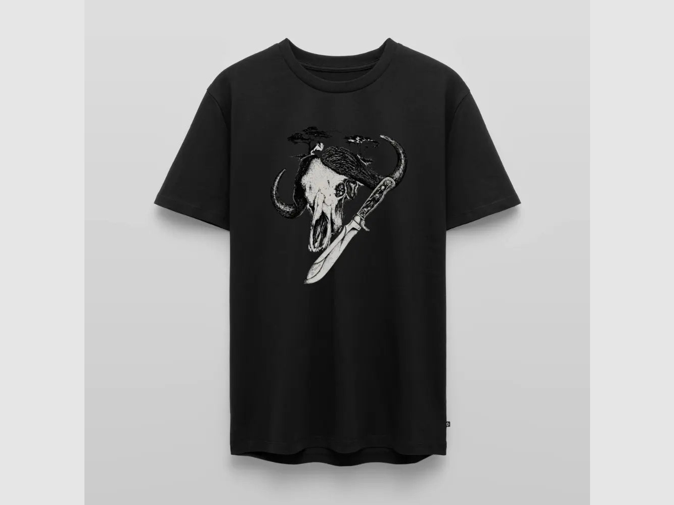 PUMA Men´s Premium T-Shirt „White Hunter – Big Game"