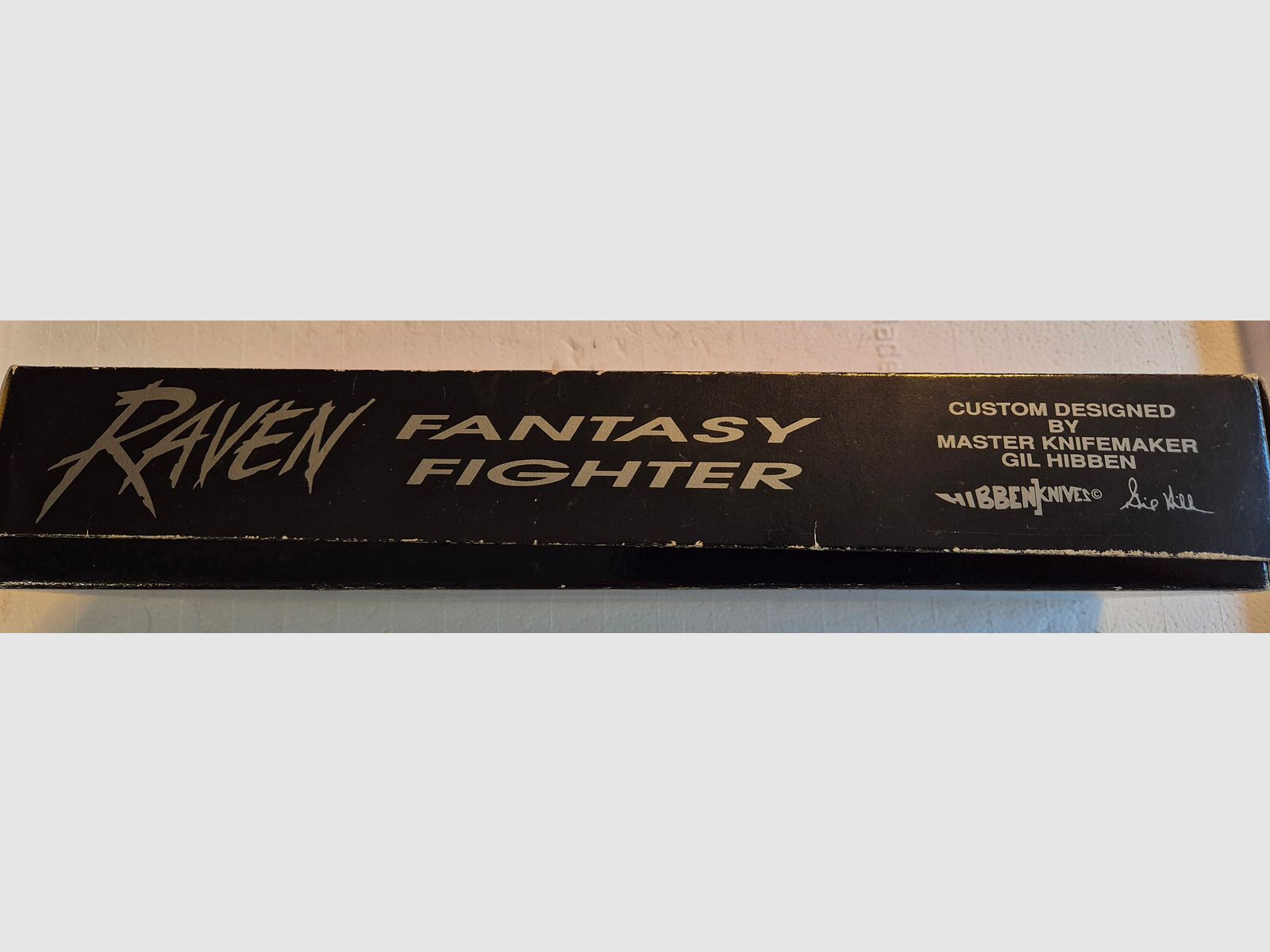 Gi Hibben Raven UC700 Fantasy Fighter Custom Design Messer