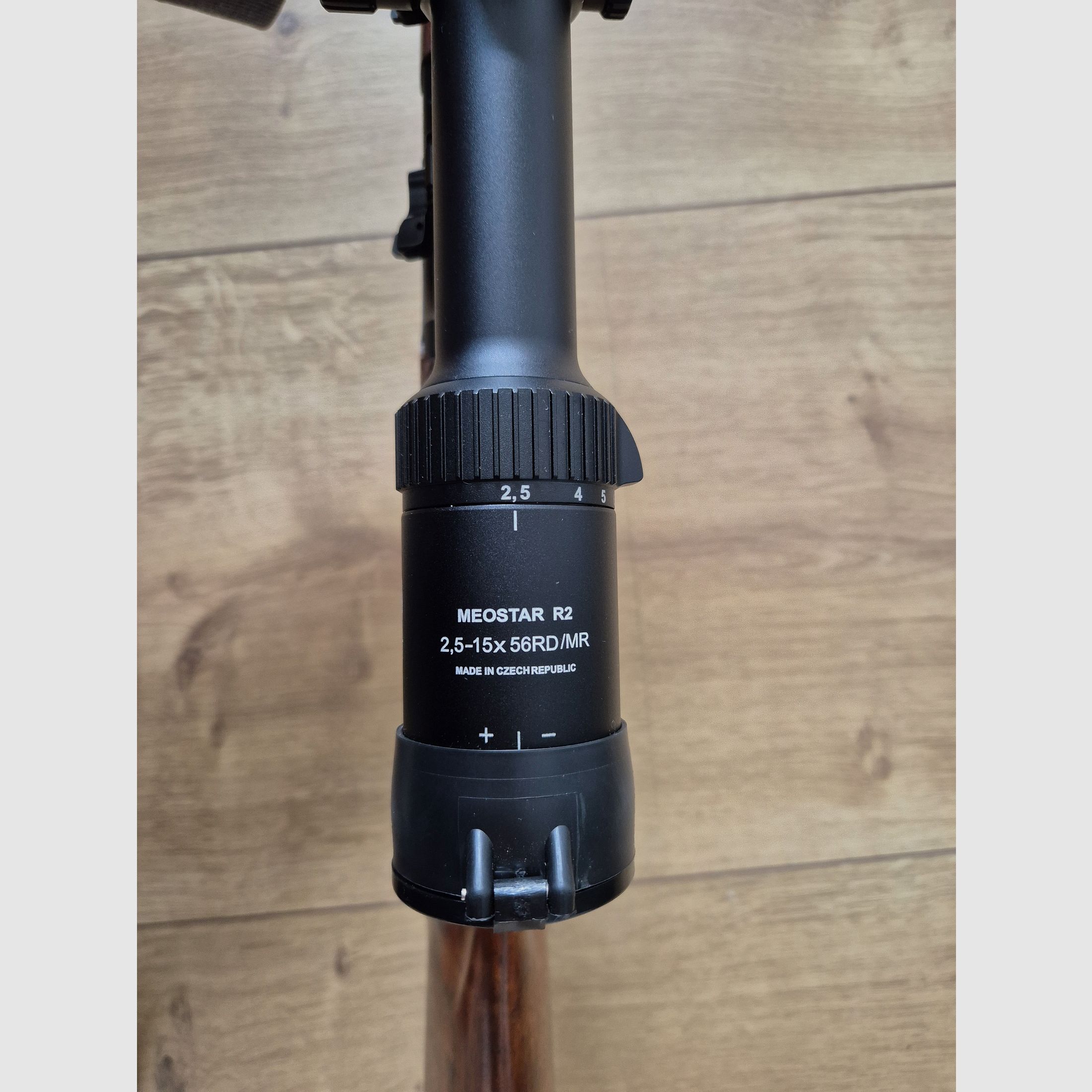 Merkel B4 Bockbüchsflinte 12/76 + 30.06 mit ZF Meopta Meostar R2 2,5-15x56