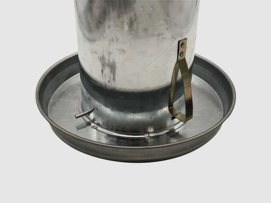 Dubbelwandige Galvanized Stalen Kippen Drinkbak 8 L, afbeelding 4 van 10