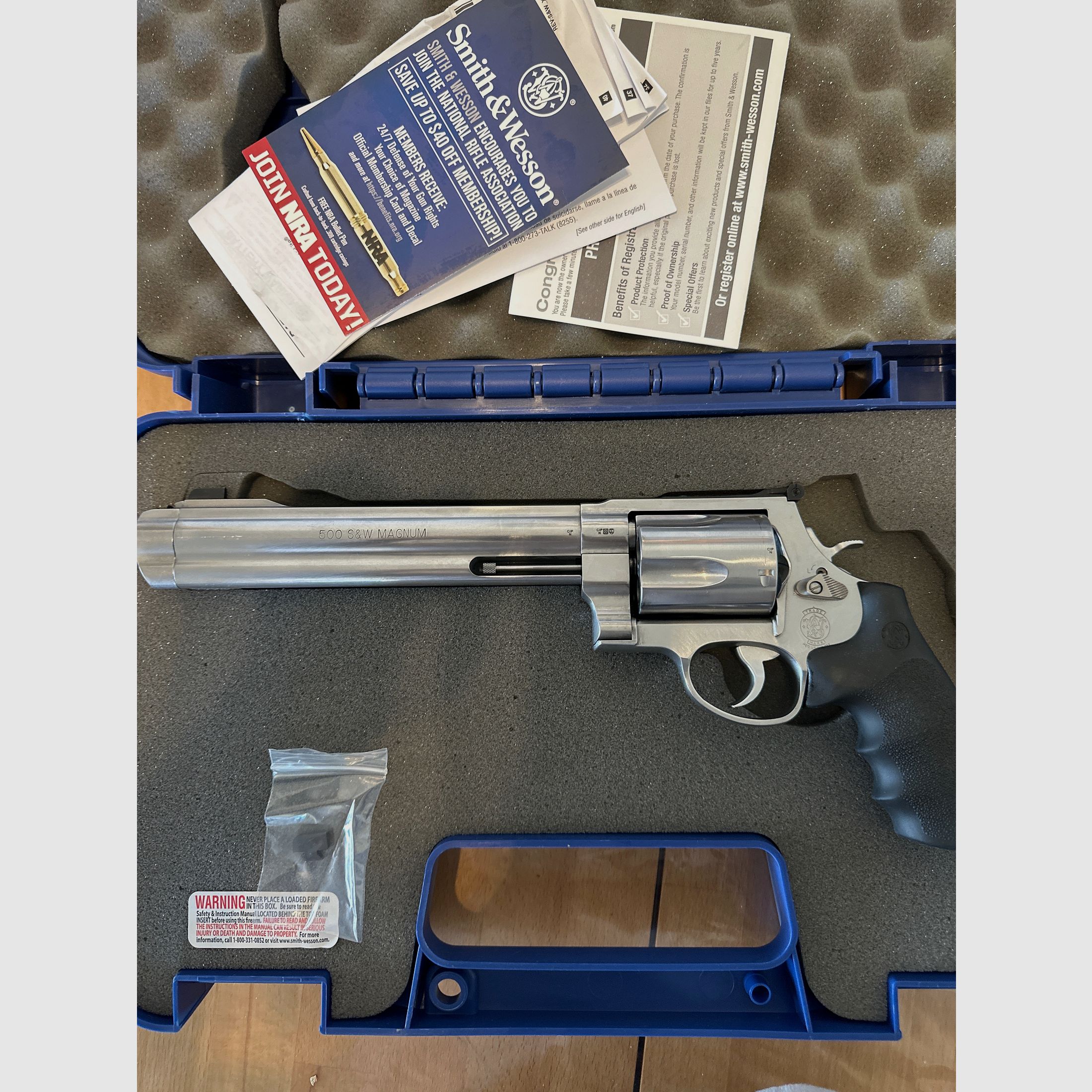 Smith & Wesson Revolver Mod. 500 Lauflänge: 8 3/8" - 21,3 cm