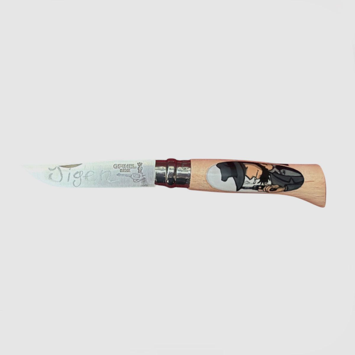 COUTEAU – OPINEL – N.8 INOX FAIT MAIN | JIGEN, image 1 sur 2