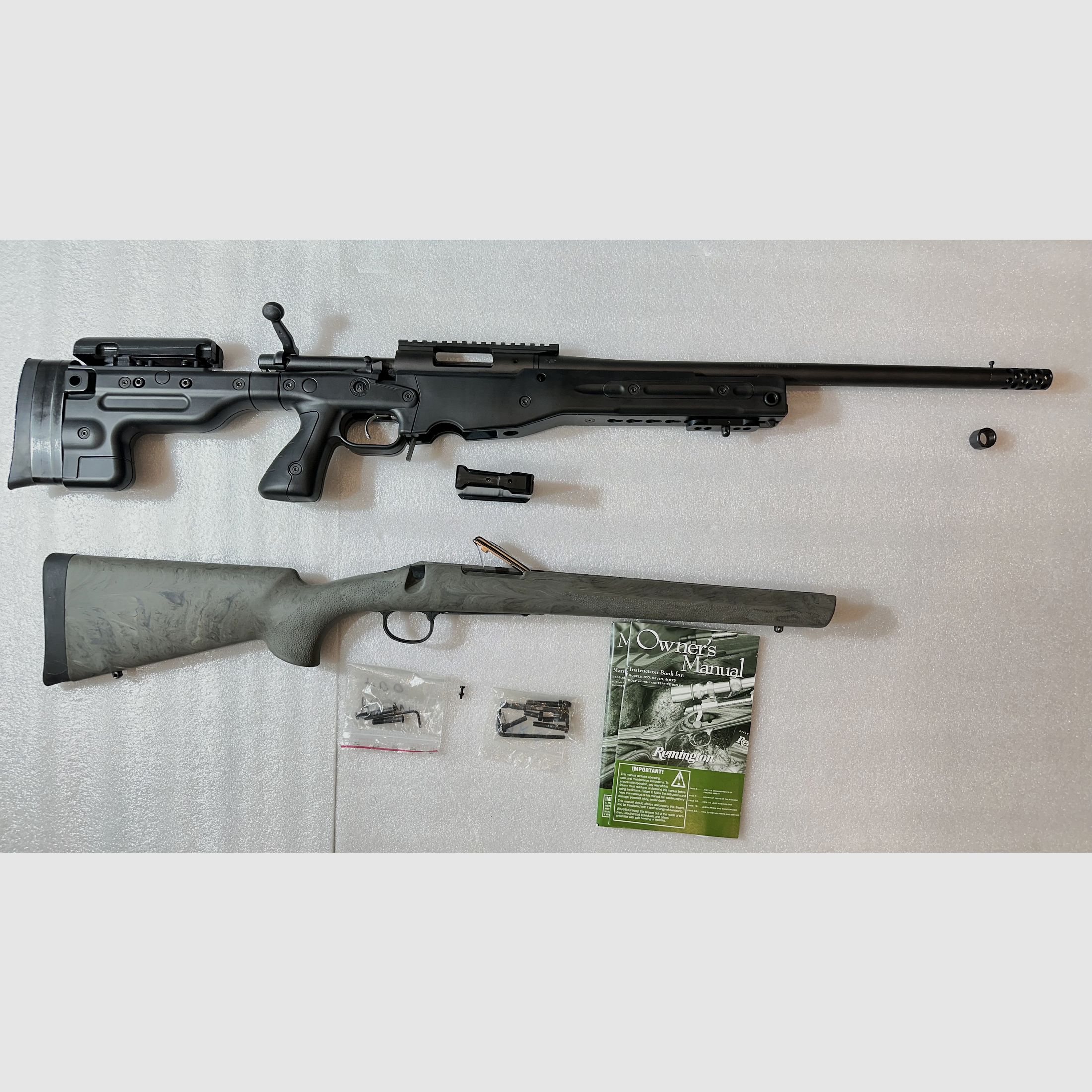 Remington 700 SPS Tactical .308 Win con Accuracy International AT AICS Chassis