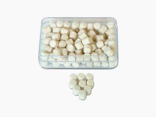 100 cleaning pads felt wads for barrels cal. 4.5mm