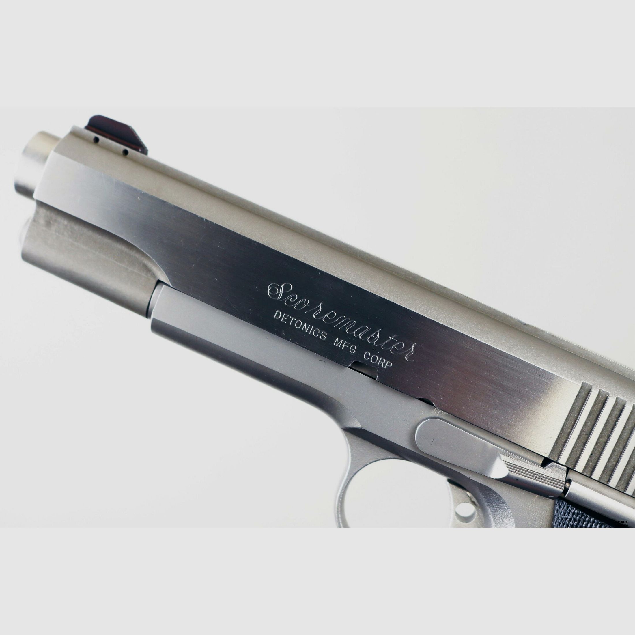 Detonics pistol mod. Scoremaster cal. 451 Det. Mast. serial no. CRM3446, image 10 of 15