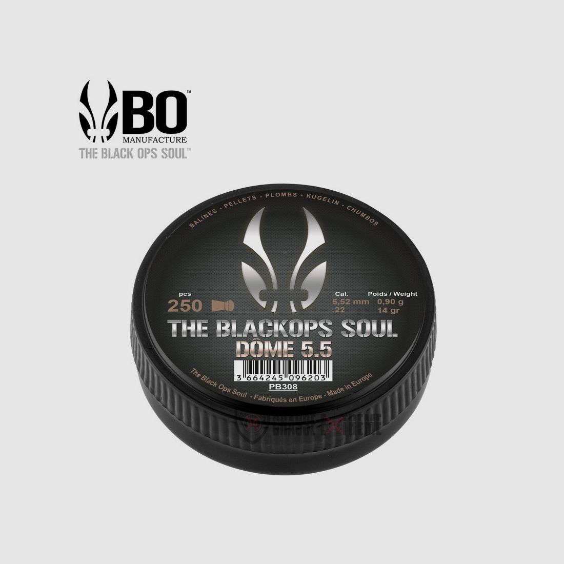 250 Diabolos the Black Ops Soul Dome Kal. 5,5 mm, Bild 2 von 2