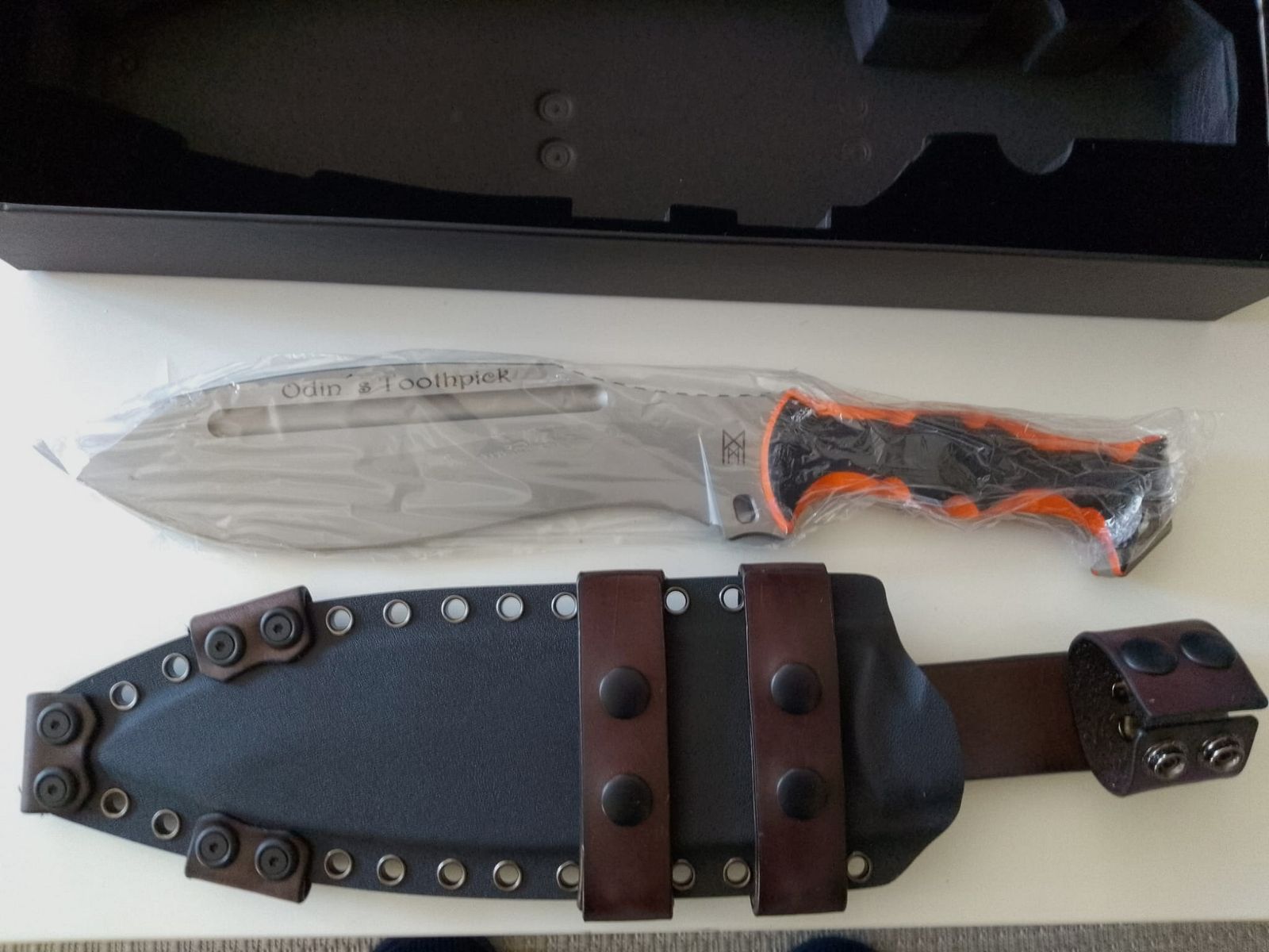 Midgards Odin,s Toothpick Kukri V2 Messer Neu und Original