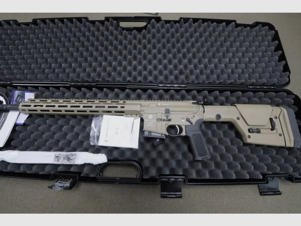 Schmeisser AR 15 DMR Schmeisser AR 15 DMR FDE 18" Lauflänge