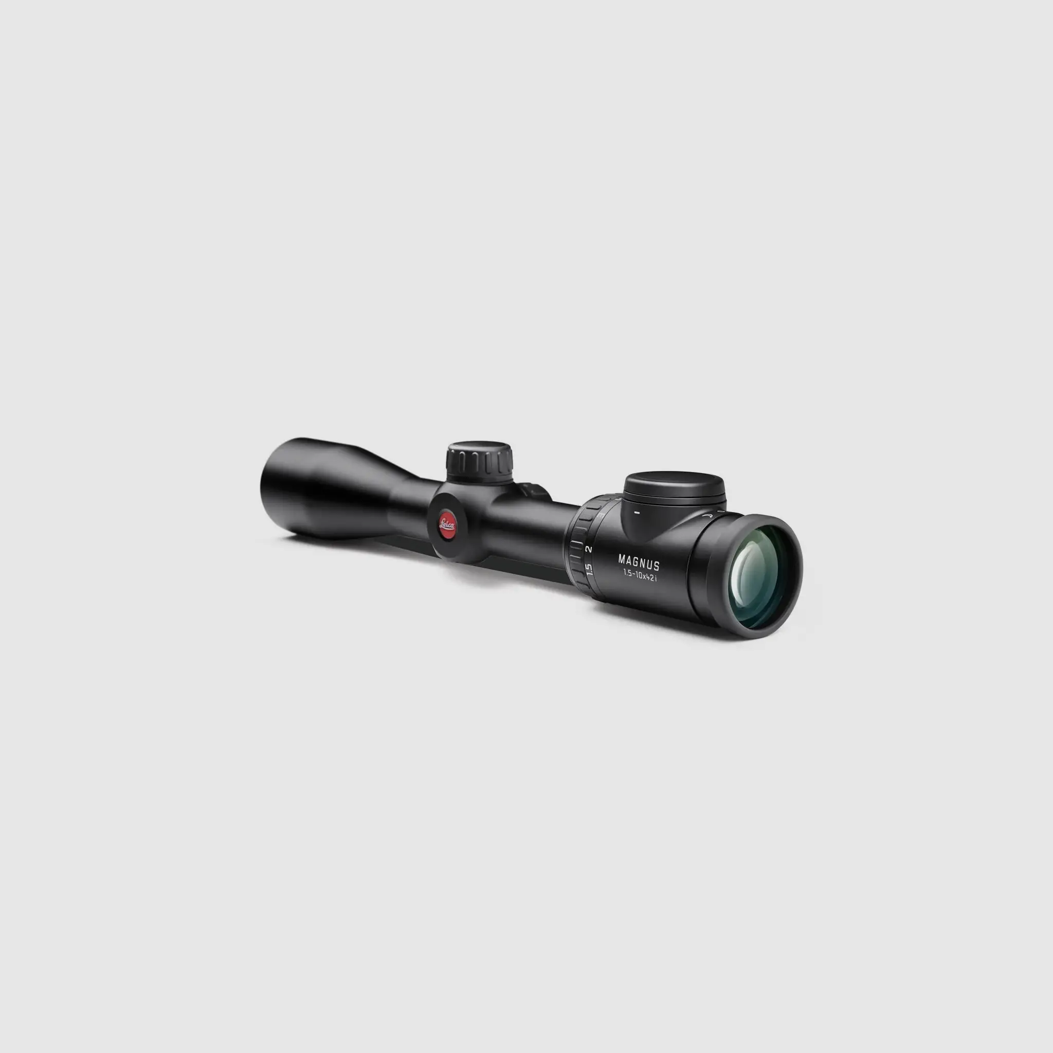 Leica Magnus 1.5–10×42i riflescope with rail