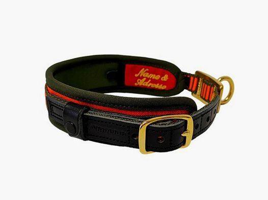 Collar Niggeloh DeLuxe Naranja y verde S